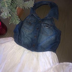 Zunie 🩷 gorgeous jean petticoat dress Sz 10
